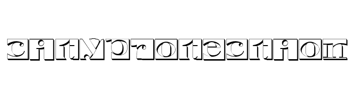 Negative Space 3D Regular  Free Fonts Download