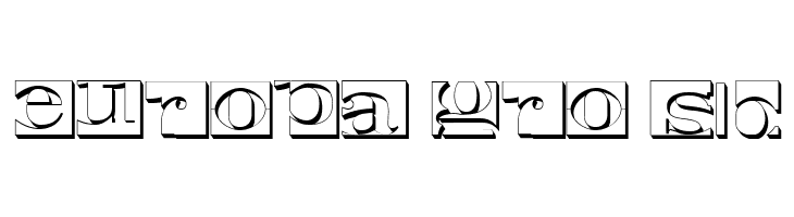 Negative Space 3D Regular  Free Fonts Download