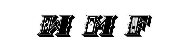 Glorious 3D Regular  Free Fonts Download