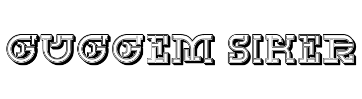 UKAMENO Regular  Free Fonts Download