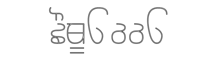 Rupe Outline Extra Light  Free Fonts Download