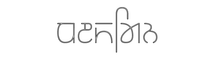 Rupe Outline Extra Light  Free Fonts Download