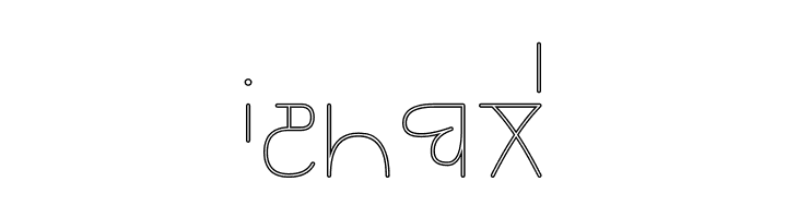 Rupe Outline Extra Light  Free Fonts Download