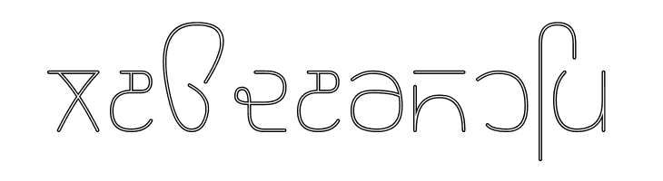 Rupe Outline Extra Light  Free Fonts Download