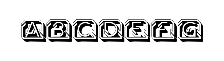 Street Intruder 3D Capitals Regular  Free Fonts Download
