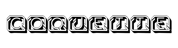 Street Intruder 3D Capitals Regular  Free Fonts Download