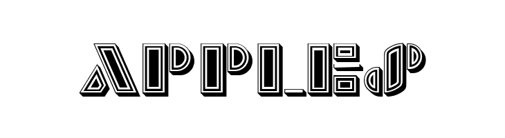 Monte Carlo Extravagant Filled Regular  Free Fonts Download