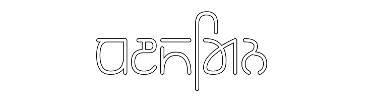 Rupe Outline Medium  Free Fonts Download