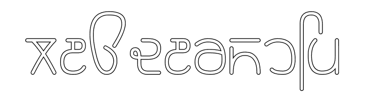 Rupe Outline Medium  Free Fonts Download