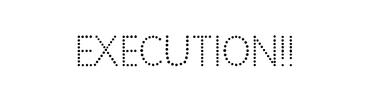 National First Font Dotted  Free Fonts Download