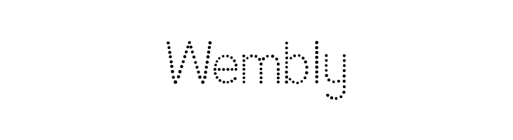 National First Font Dotted  Free Fonts Download