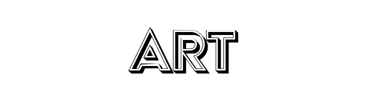 Sakat Hollow Regular  Free Fonts Download
