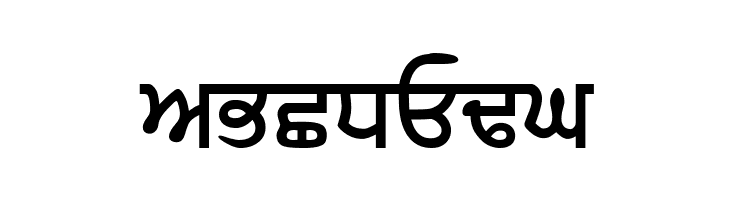 GurbaniLipiLight Bold  Free Fonts Download