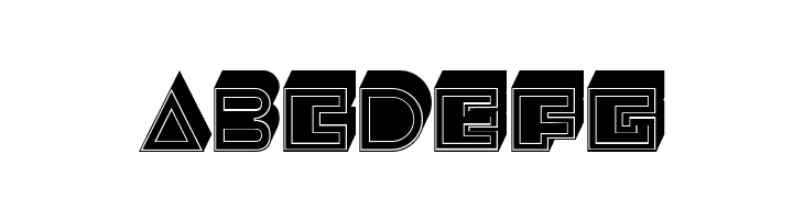 Freezer Filled Regular  Free Fonts Download