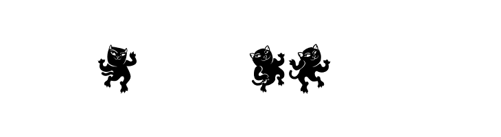 Dancing Cat Regular  Free Fonts Download
