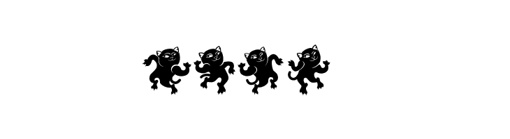 Dancing Cat Regular  Free Fonts Download