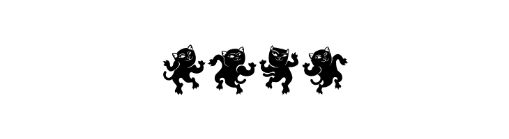 Dancing Cat Regular  Free Fonts Download