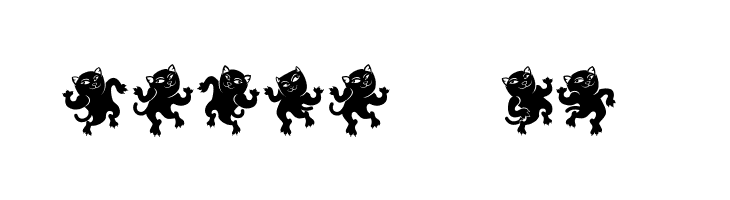 Dancing Cat Regular  Free Fonts Download