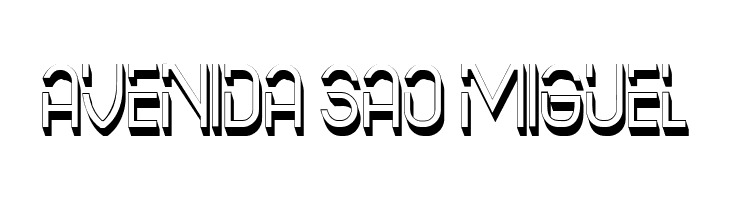 Anede Hollow Regular  Free Fonts Download