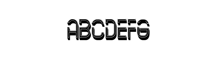 Anede Filled Regular  Free Fonts Download