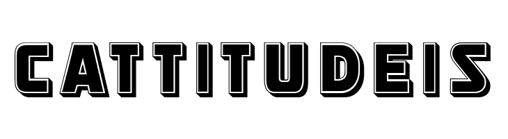 Mangonel 3D Filled Regular  Free Fonts Download