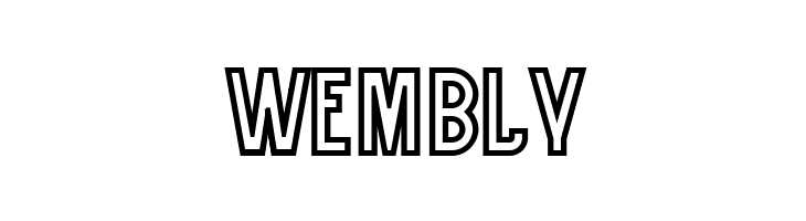 Republica Outline Regular  Free Fonts Download