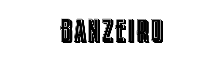 Chronica 3D Filled Regular  Free Fonts Download