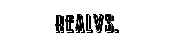 Chronica 3D Filled Regular  Free Fonts Download