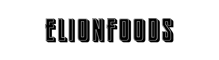 Chronica 3D Filled Regular  Free Fonts Download