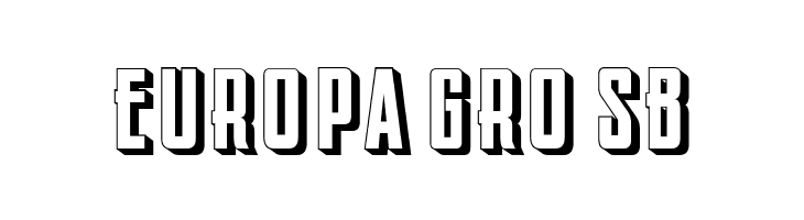 Chronica 3D Regular  Free Fonts Download