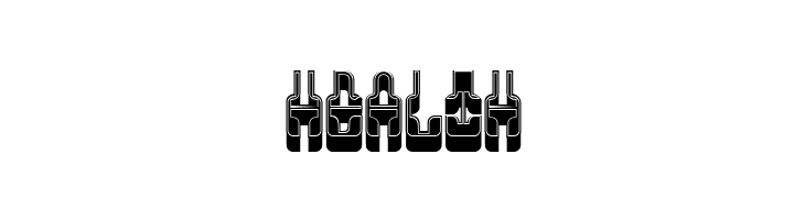Athens Filled Regular  Free Fonts Download