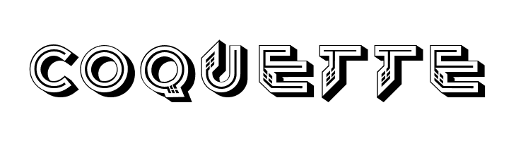 Pegaz Extruded Regular  Free Fonts Download