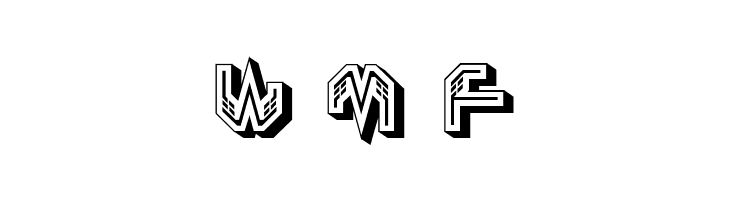Pegaz Extruded Regular  Free Fonts Download