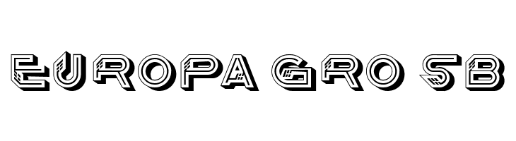 Pegaz Extruded Regular  Free Fonts Download