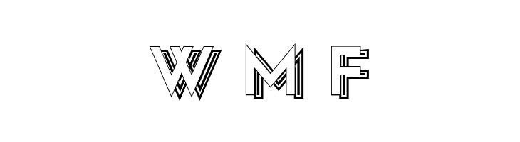 Riviera Hollow Regular  Free Fonts Download
