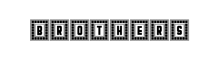 Broadway Capitals Light Negativ Regular  Free Fonts Download