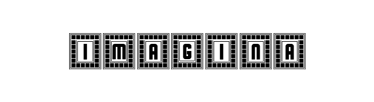 Broadway Capitals Light Negativ Regular  Free Fonts Download