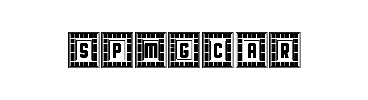 Broadway Capitals Light Negativ Regular  Free Fonts Download