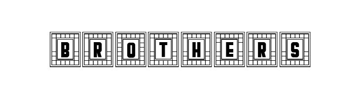 Broadway Capitals Negativ Regular  Free Fonts Download