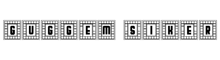 Broadway Capitals Negativ Regular  Free Fonts Download