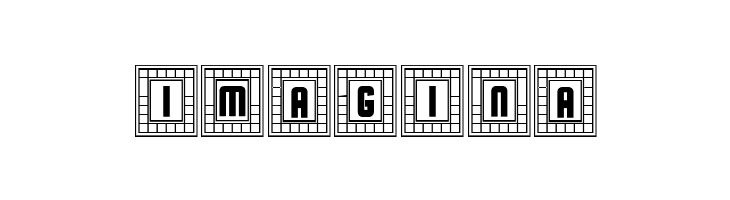 Broadway Capitals Negativ Regular  Free Fonts Download