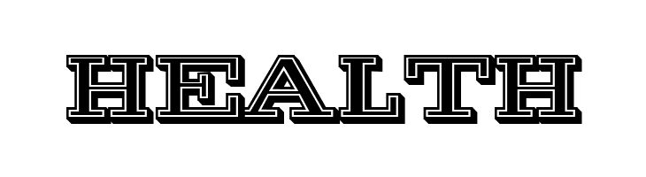 Thomson 3D Filled Regular  Free Fonts Download