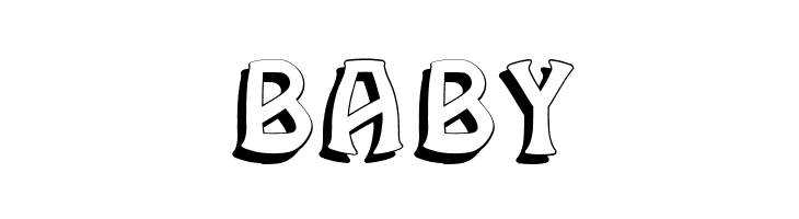 Brassica Hollow Regular  Free Fonts Download