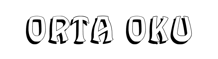 Brassica Hollow Regular  Free Fonts Download