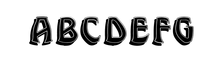 Brassica Filled Regular  Free Fonts Download