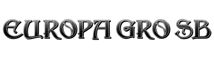 Roman Gradient Regular  Free Fonts Download