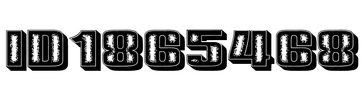 Mitesser 3D Regular  Free Fonts Download