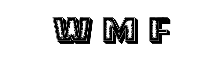 Mitesser 3D Regular  Free Fonts Download