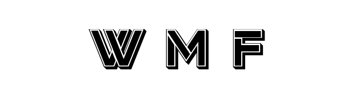 Depot Filled Regular  Free Fonts Download