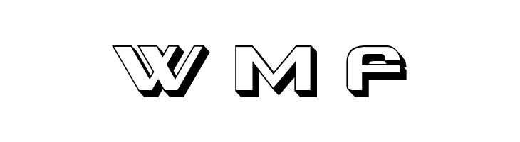 Angry Cyborg 3D Regular  Free Fonts Download